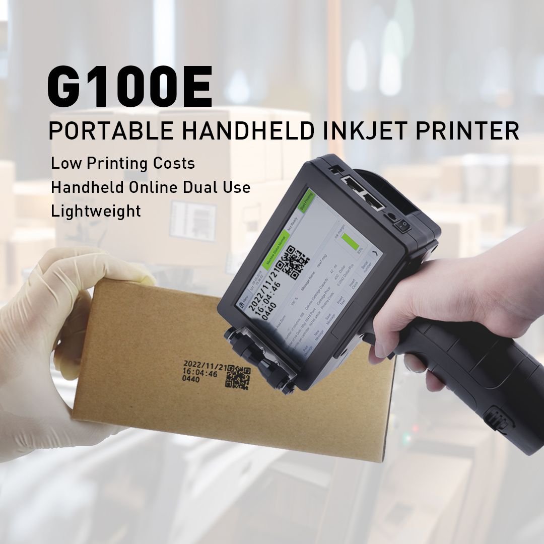 G100E Handheld Inkjet Printer